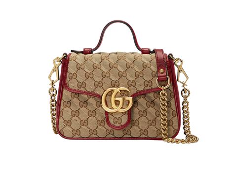 bauletto gucci tracolla con rosa in pelle|GUCCI Borse Donna Firmate .